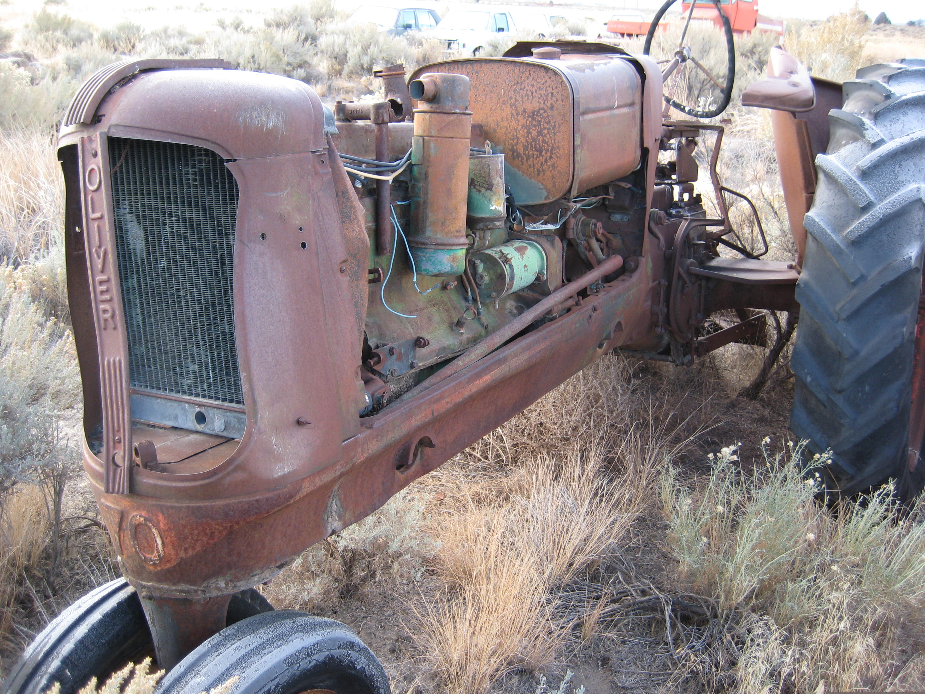 Oliver 70 Engine Left