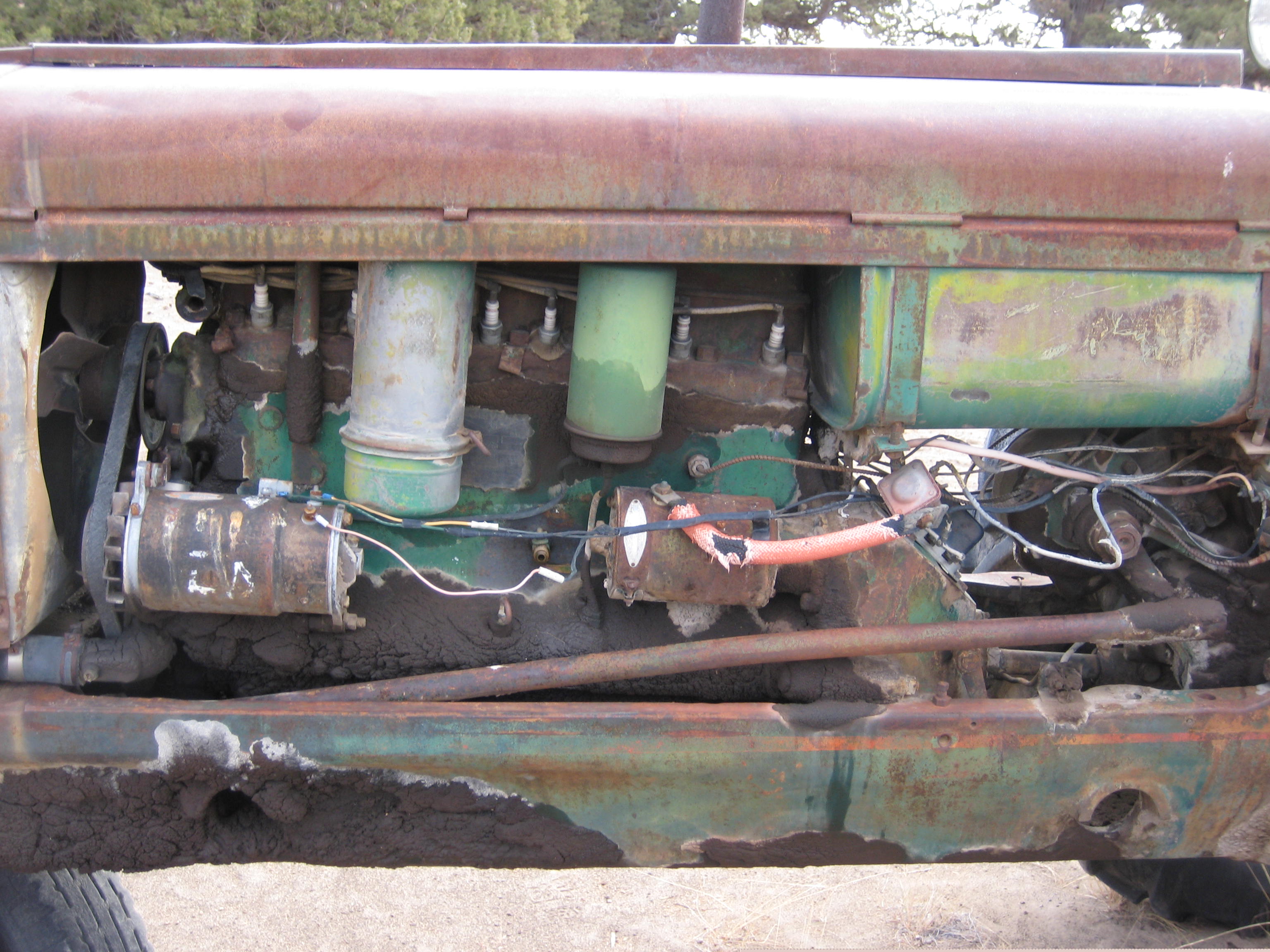 Oliver 70 Left Engine